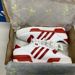 adidas Originals Rivalry Low Men's White Red GZ9793